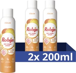 Robijn Original Dry Wash Spray - 2 x 200 ml - Voordeelverpakking — thumbnail 2