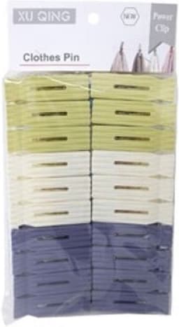 Concorde wasknijpers - 40x - kleurenmix - kunststof - 6 cm — thumbnail 2