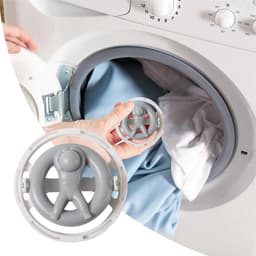 Wasmachine Pluisvanger - Haarfilter - Kleding Reinigen - Fijnmazig Ontwerp - 10x10x4 cm - Grijs Groen — thumbnail 3