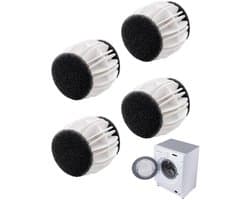 Dailygoods - 4 Stuks Dierenhaarvanger voor Wasmachine