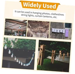Intrekbare Waslijn - Roestvrij Staal Kabel - Buiten Droge Kleding - Roestbestendig PVC Coating - 25 Meter - Zwart — thumbnail 2