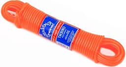 Kledinglijn - Waslijn - Buiten Drogen - Verstevigd PVC - 15 meter - Oranje — thumbnail 1