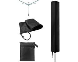 Beschermhoes voor Droogrek - 210D Oxford, Waterdicht, Weerbestendig, UV-Bestendig, Winterbescherming, Met Rits, Ideaal voor Droogapparatuur