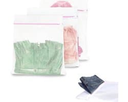 Set van 3 Wasnetten voor de Wasmachine - Ideaal voor Kleding, Sweaters en Sokken (30 x 40 cm)