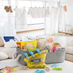 60 Stuks Wasknijpers, Sterke Towel Clips voor Binnen en Buiten, Ideaal voor Waslijn en Droogrek — thumbnail 5