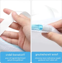 3-delige waszak voor bh's, wasnet voor delicate kleding en lingerie, ideaal voor de wasmachine — thumbnail 5