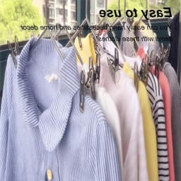 Roestvrijstalen Wasknijpers, 20 Stuks, Duurzame Klemmen voor Kleding, Handdoeken en Voedselverpakking, Windbestendig en Sterk — thumbnail 4