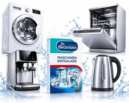 Dr. Beckmann Machines Ontkalker 12x50g Voordeelverpakking – Voor Wasmachine & Vaatwasser – Verwijdert Hardnekkige Kalkaanslag — thumbnail 5