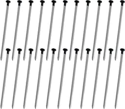 30 stuks grondankers voor zware belasting, 5 mm x 150 mm, anti-roest haringen voor onkruiddoek, tuinvlies en netten — thumbnail 1