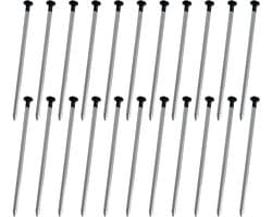 30 stuks grondankers voor zware belasting, 5 mm x 150 mm, anti-roest haringen voor onkruiddoek, tuinvlies en netten