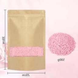 Geparfumeerde wasbolletjes 500 g voor een langdurige frisse geur, ideaal voor was en geurverspreiding, roze kleur — thumbnail 5