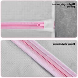 Wasmachine Wasnet - Grote Mesh Waszak voor Kleding, Ondergoed, Sokken en Babykleding - Set van 10 Stuks in 3 Maten — thumbnail 5