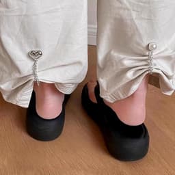 4 Paar Verstelbare Broekspijpclips - Broekklem - Vest Ketting - Kleding Clip - Antislip Vaste Gesp - Multifunctionele Kledingclips - Wasknijpers - Geschikt Voor Het Vastzetten Van Lange Jeans, Pijpen, Manchetten En Knopen — thumbnail 5