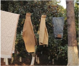 Draagbare Waslijn - Reis Waslijn - Kleding Drogen - 12 Windbestendige Clips - One Size - One Color — thumbnail 5