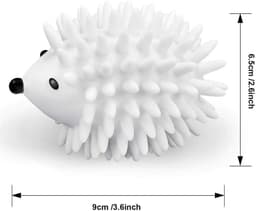 Droogbollen voor de wasdroger - effectieve egels - droogbollen voor donsjackets en zachte was - droogballen voor wasmachine - droogwesters (6 stuks) — thumbnail 3