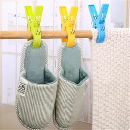 Wasknijpers Kunststof - Kledingklemmen Handdoek - Was Ophangen - Winddicht Ontwerp - 8 Stuks - Willekeurig — thumbnail 3