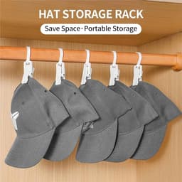 Wasknijpers met Haak - Kledingclips - Kleding Ophangen - 360 Graden Draaibaar - 10 Stuks - Wit — thumbnail 2