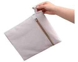 Waszakken – 2 stuks– S-25*30cm – Waszakken van mesh – Beschermzak – Wasbeschermzak – Beschermzakken voor kleding – Herbruikbaar – Vormbehoudende bescherming – Geschikt voor fijne was, lingerie, nachtkleding, sokken, enz.