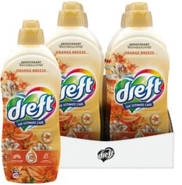 Dreft Wasverzachter Orange Breeze - 6 x 880 ml - Voordeelverpakking — thumbnail 3