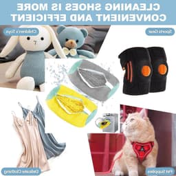 Herbruikbare Waszak voor Sneakers en Schoenen, 2 Delen met Rits, Ideaal voor Wassen in de Wasmachine, Mesh Ontwerp — thumbnail 3