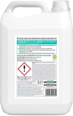 Ecover - Vloeibaar Wasmiddel Universal - Grootverpakking 5 L - 100 wasbeurten - Plantaardig & Biologisch afbreekbaar - Krachtige reiniging bij 20°C - Frisse geur — thumbnail 2