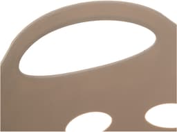 5Five Bathroom solutions - Flexibele wasmand/opbergmand - rond - beige - 28L - D40.5 x H38 cm — thumbnail 2
