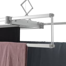 Foxydry 122 cm PRO elektrische droogrek voor wandmontage met verwarming - 122 X 53 X 25 cm — thumbnail 4