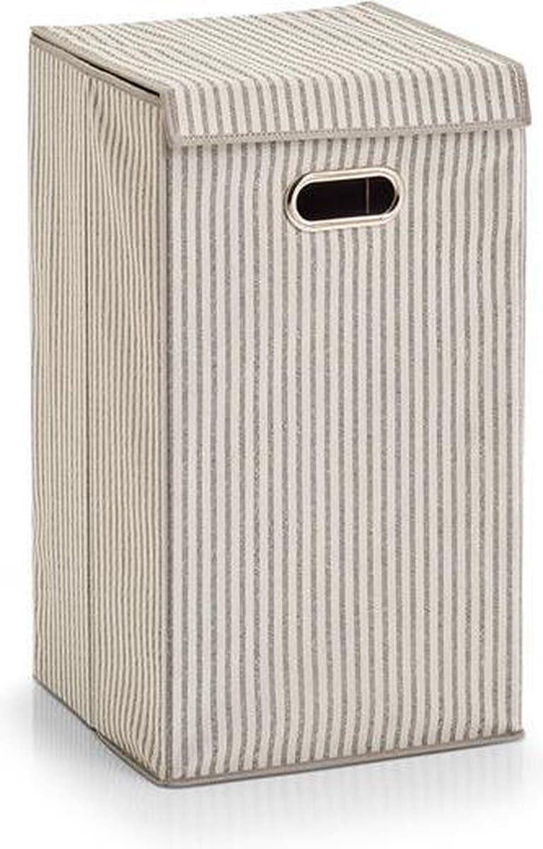 Zeller Gestreepte wasmand - 1-vaks - 60 liter — afbeelding 1