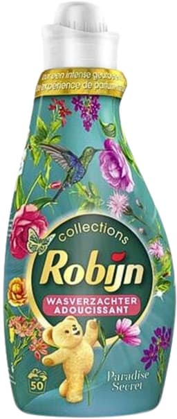 Robijn Collections - Wasverzachter - Paradise Secret - 1,25L - 50 Wasbeurten - Voordeelverpakking - 24 stuks — thumbnail 2