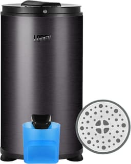 Lodgy® - Centrifuge - Droogzwierder - Centrifuge voor Wasgoed - Mini Wasdroger - Zwart — thumbnail 1