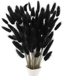 Gedroogde bloemen, decoratie, konijnenstaart, 120 stuks, pampa, 40 — thumbnail 1