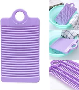 Wasbord anti-slip dik wasbord boord kleding wassen, roze — thumbnail 4