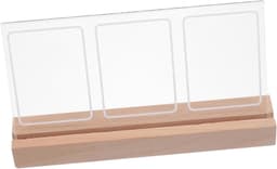 1set Transparant Foto Display Frame Minimalistisch Tafelframe Voor Thuis Kantoor Weergeven Van Herinneringen Decoratie — thumbnail 1