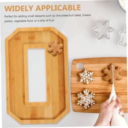 1set Grote Charcuterie Tray Met Nummer Vulbare Snackplank Voor Feestdagen Voor Romantische Avonden Gezellige Bijeenkomsten Eenvoudig Schoon Te Maken — thumbnail 2