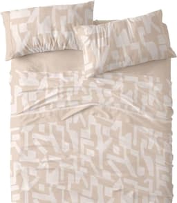 Blanco Beddengoedset, bed van 90 cm (+ beschikbare maten), design 141, kleur (90 x 190/200 cm) — thumbnail 5