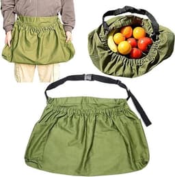 Plukzak Tuin - Oogsttas Schort - Fruit Oogsten - Grote Capaciteit - 40 x 60 cm - Groen — thumbnail 1