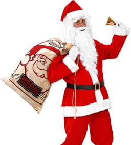 - Kerstman, jute - meerkleurig, 1339 — thumbnail 2