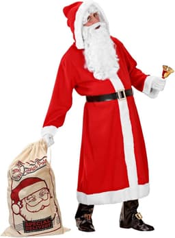 - Kerstman, jute - meerkleurig, 1339 — thumbnail 3