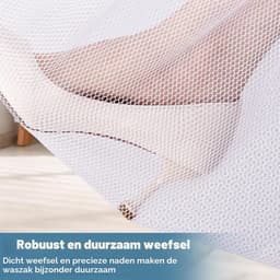 Wasnet voor Wasmachine - 2 Stuks Large 50 x 60 cm - Bescherming voor Kleding en Delicate Was — thumbnail 3