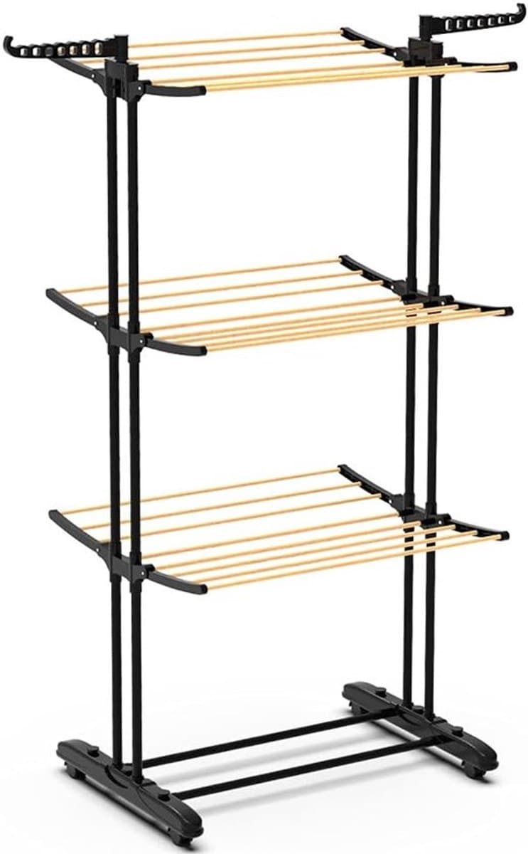 Droogrek Toren - 20 Meter Drooglengte - Opvouwbaar met Wielen - 3 — afbeelding 1