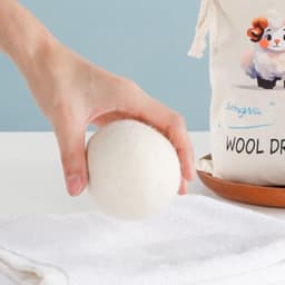 Wol Droogballen - 6 Stuks - Natuurlijk en Duurzaam — thumbnail 3