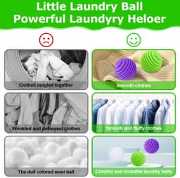 Set van 9 Herbruikbare Drogerballen — thumbnail 5