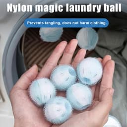Set van 24 Herbruikbare Dierenhaarverwijderaars en Pluisballen voor de Wasmachine — thumbnail 3