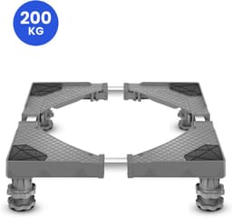 VanDijck Wasmachine Verhoger - 4 Poten - Verstelbaar 40-67 cm - Max 200 kg — thumbnail 1