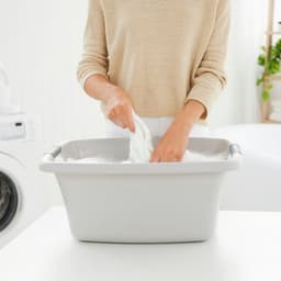 Rotho - Wasmand - 25 liter - Bloemen grijs — thumbnail 4