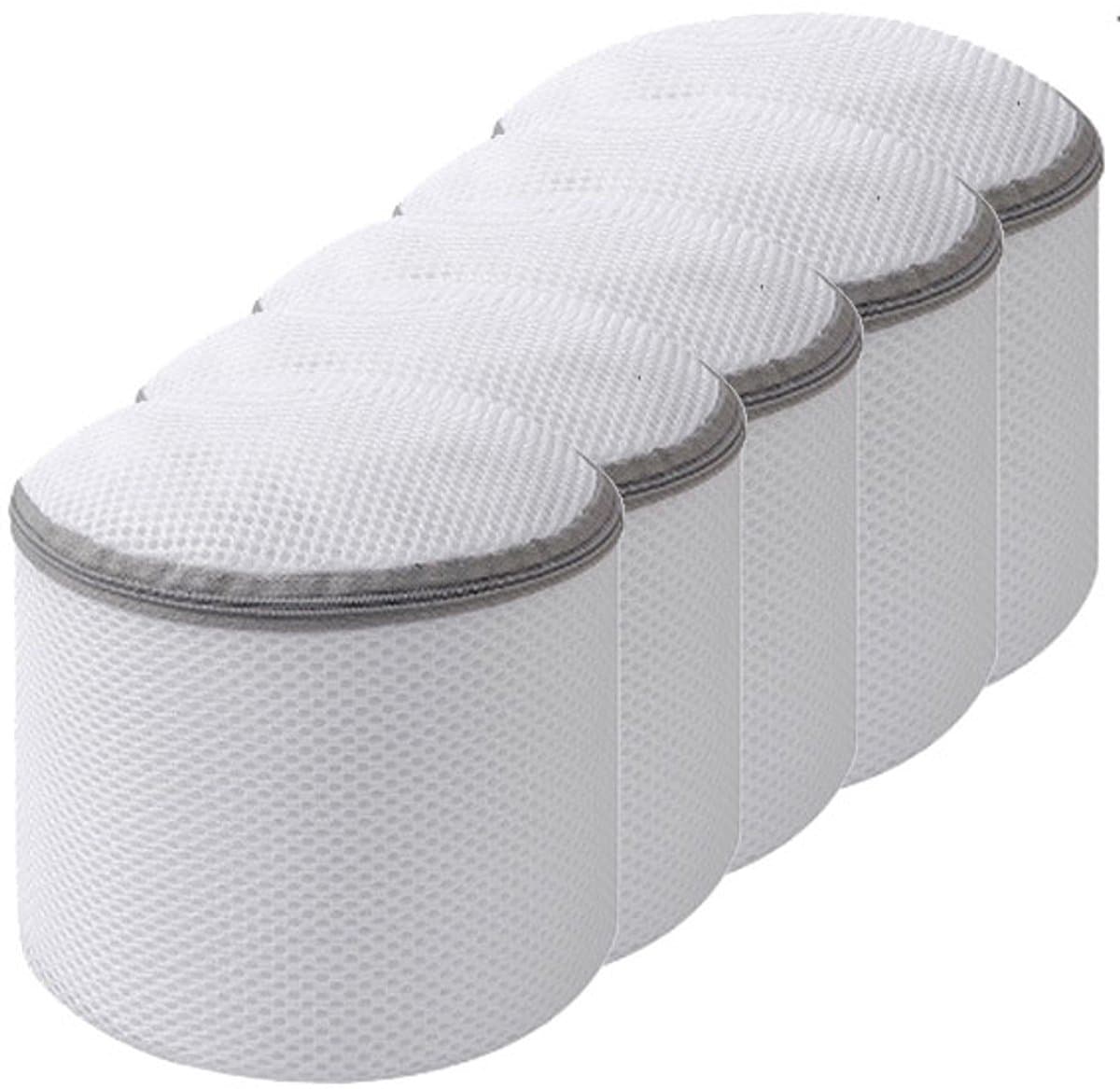 5-delig bh-net voor de wasmachine, waszak, ritsnet, geschikt voor bh's, schoenen, lingerie en waszakken voor delicate stoffen - 17 x 15 cm — afbeelding 1