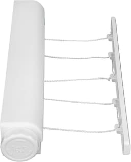 Retractable Clothes - Outdoor Laundry Storage - Organization - Telescopic Drying Rope Hanger - Indoor Outdoor Supplies - Vijf Touwen — thumbnail 3