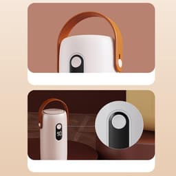 Draagbare Droger,Inklapbare Kleine Wasdroger Machine - Instelbaar Handig Apparaat Sneldrogend voor Textiel Kleding Thuis Binnen Buiten Appartement Hotel Camping Reis — thumbnail 5