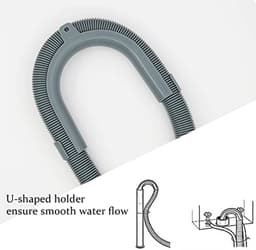 Afvoerslang voor Wasmachine en Droger - Verlengsnoer voor Vaatwasser (1/1.5/2/2.5/3/4/5 m) — thumbnail 4