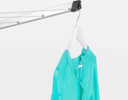 Brabantia Lift-O-Matic Droogmolen - met Metalen Grondanker - 50 m - Metallic Grey — thumbnail 4